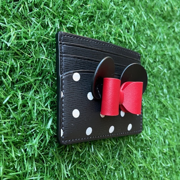 disney x kate spade new york other minnie mouse cardholder - Picture 3 of 16